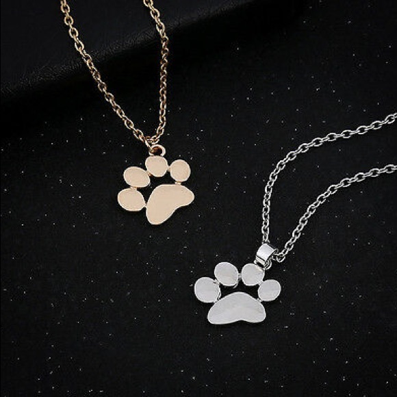 Dainty Animal Paw 🐾 Print Necklaces - Picture 3 of 5